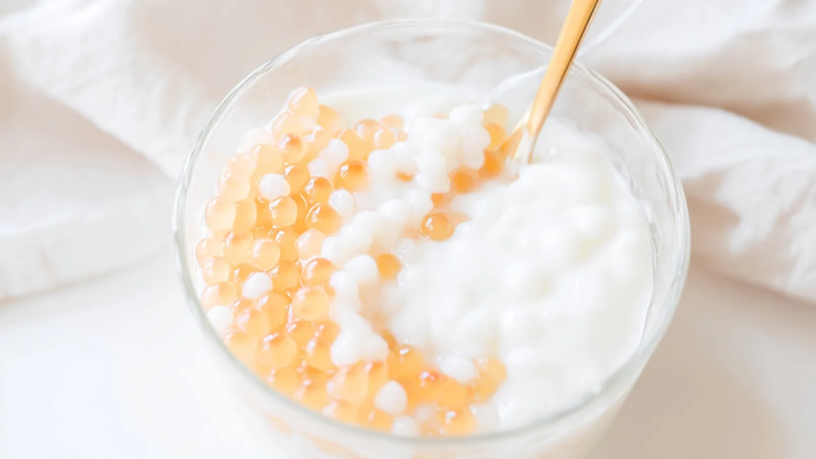 Фото блюда: Нежная йогуртовая тапиока для идеального завтрака