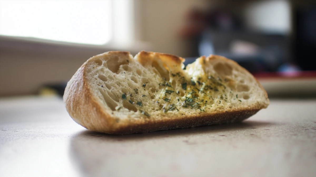 Фото блюда: Запеченный хлеб с травами