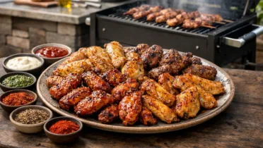 Обложка статьи: 10 лучших маринадов для куриных крылышек на мангале