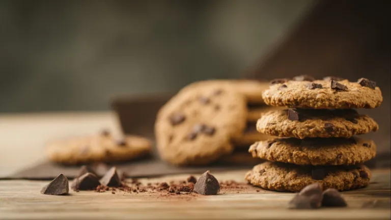 Фото блюда: Амарантовое печенье с шоколадом: рассыпчатое и ароматное за 30 минут