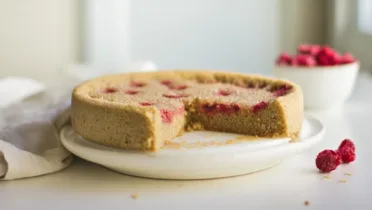 Фото рецепта Амарантовый пирог с ягодами: нежная выпечка без пшеничной муки