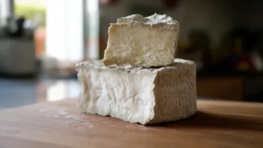 Фото блюда: Белый ферментированный сыр на хлориде кальция: как приготовить вкусный и мягкий сыр