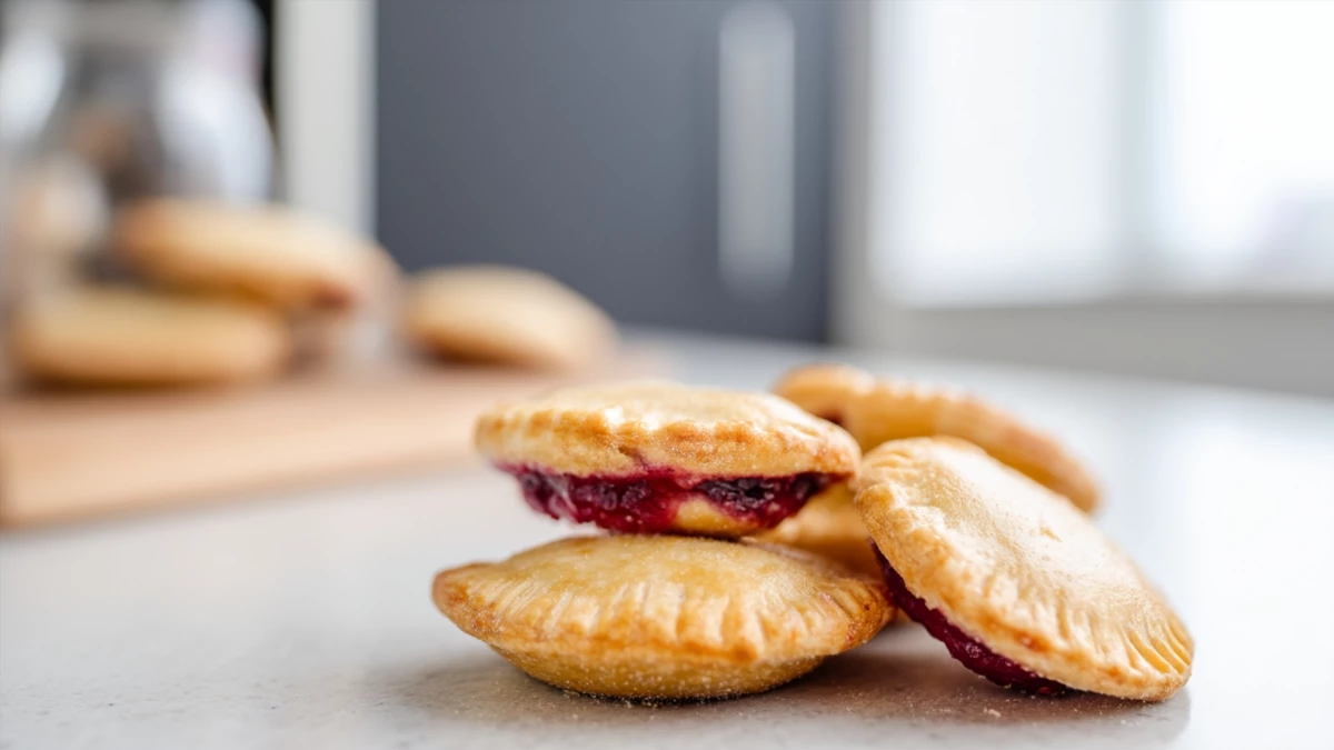 Фото блюда: Брусничный пирожок с ароматной начинкой