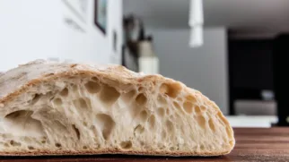 Фото рецепта: Рецепт цельнозерновой чиабатты