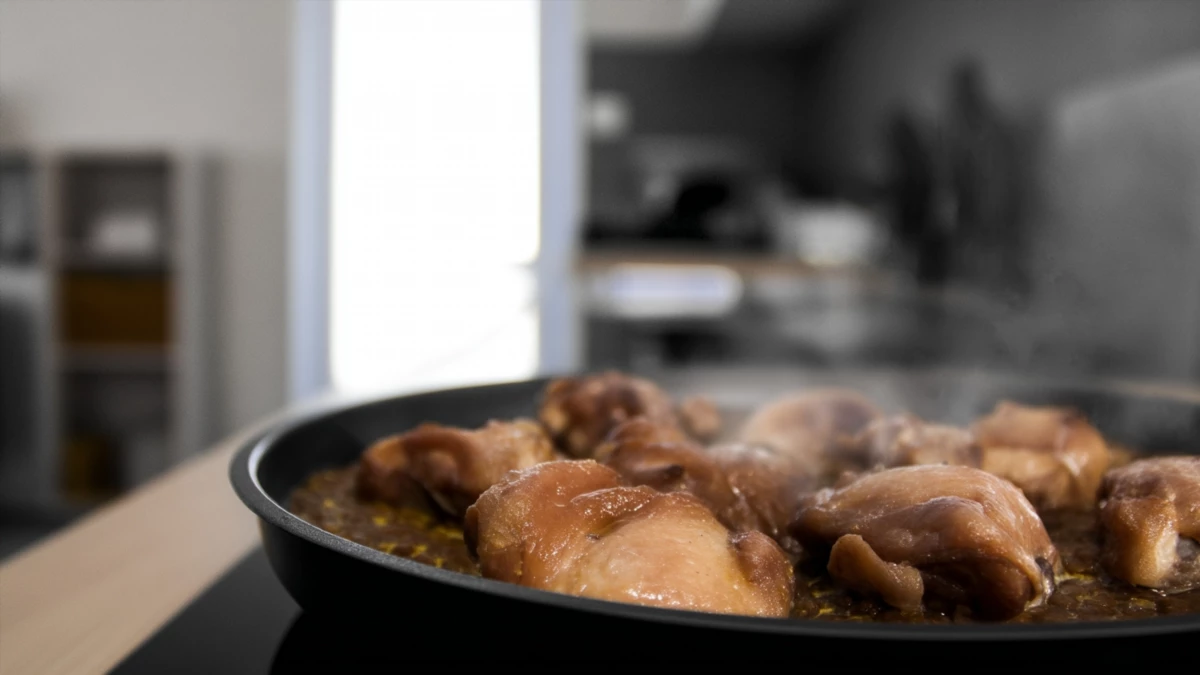 Фото блюда: Чечевица с копчёной курицей