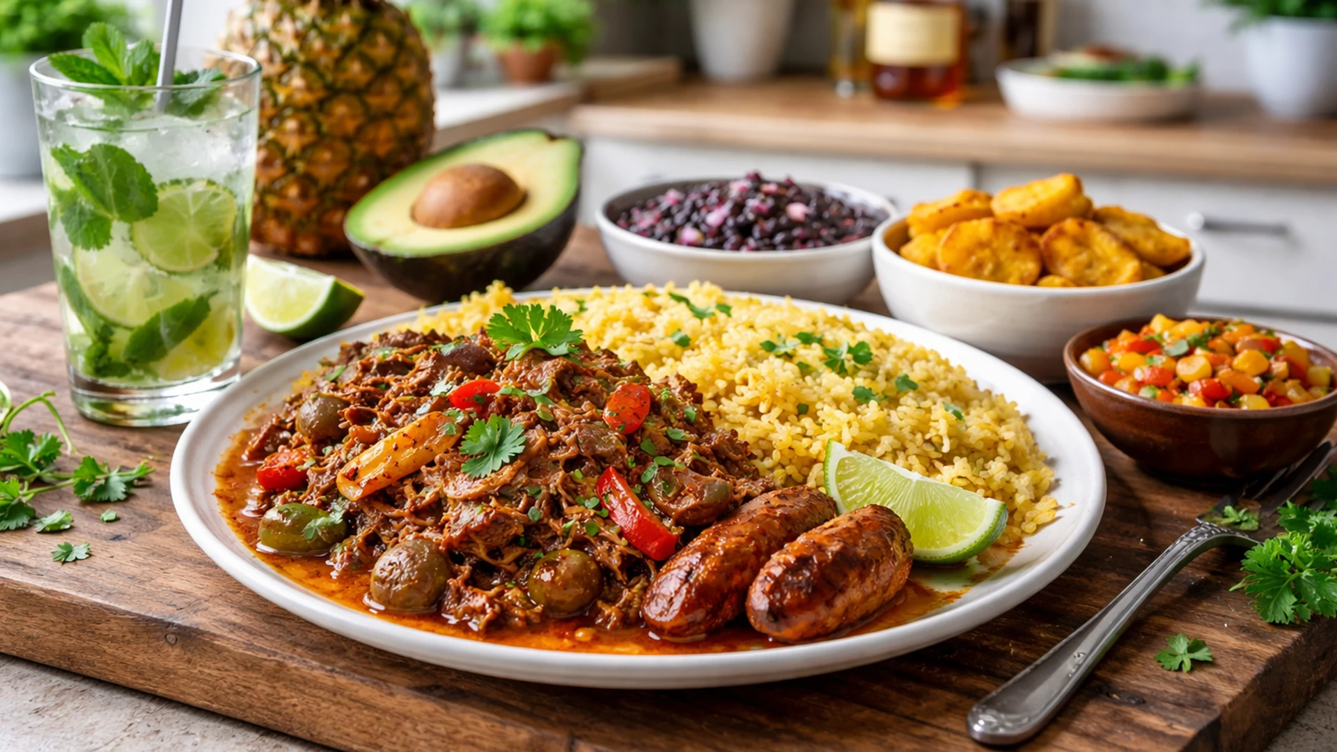 Обложка кухни: Кубинская кухня