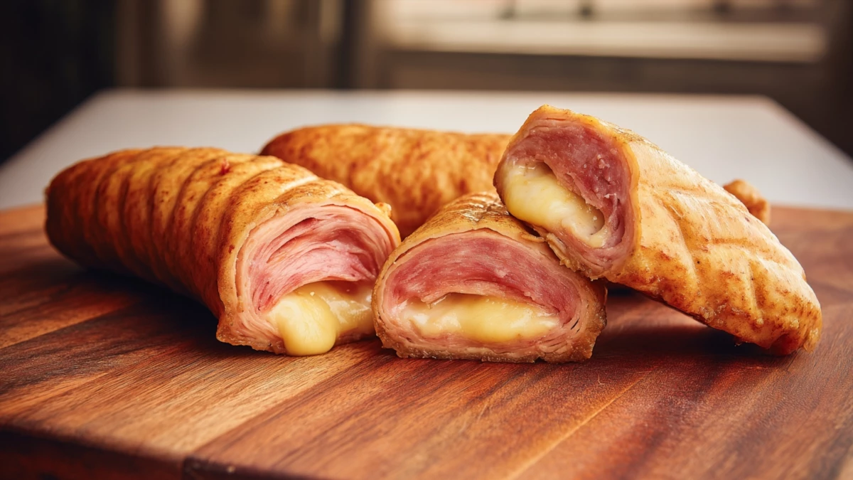 Фото блюда: Домашняя колбаса с сыром — рецепт с нитритной солью