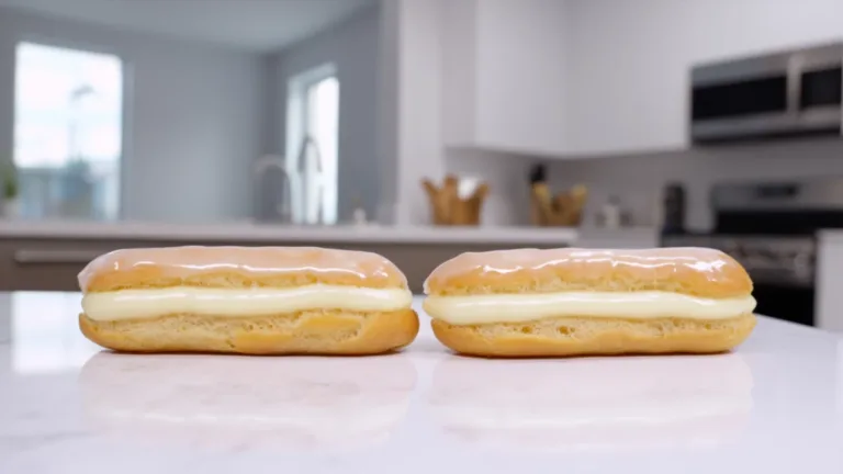 Фото блюда: Эклеры с кремом из белого шоколада — идеальный десерт для любого праздника