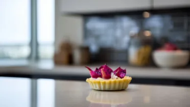 Фото блюда: Фруктовый тарт с питахайей