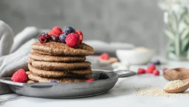 Фото рецепта Гречневые блины с насыщенным вкусом и нежной текстурой