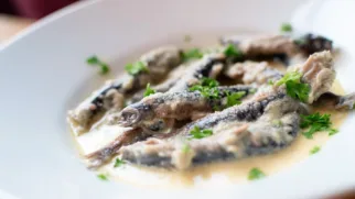 Фото рецепта: Хамса в сливочном соусе