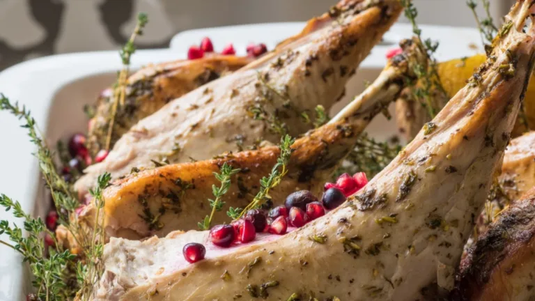 Фото блюда: Индейка в облепиховом маринаде — ароматное блюдо с ягодным оттенком