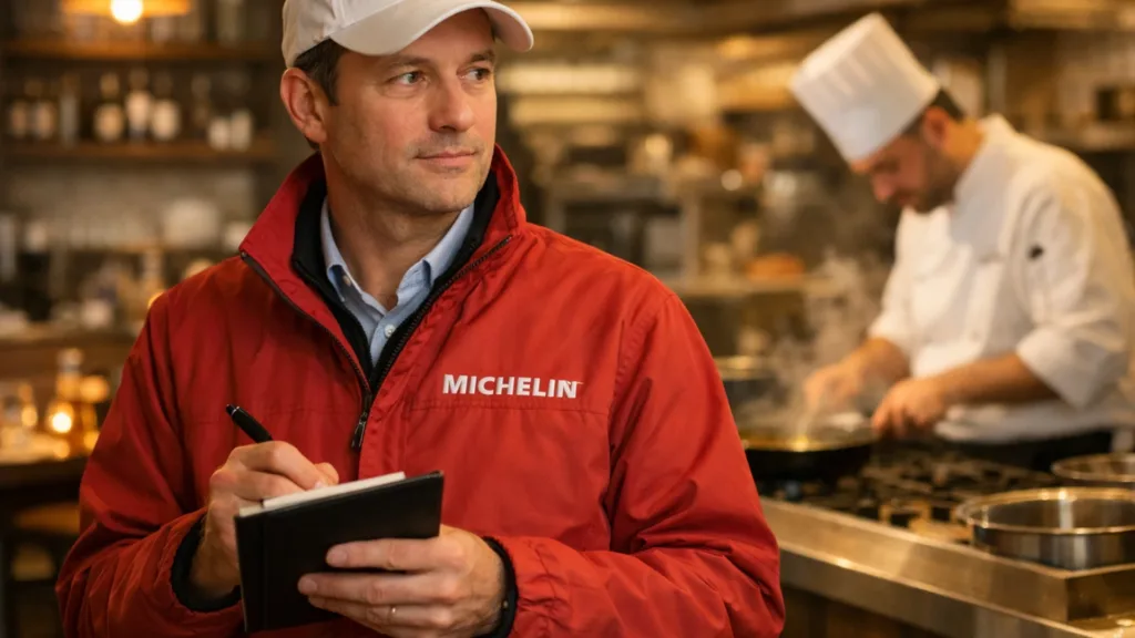 Инспектор Мишлен оценивает ресторан