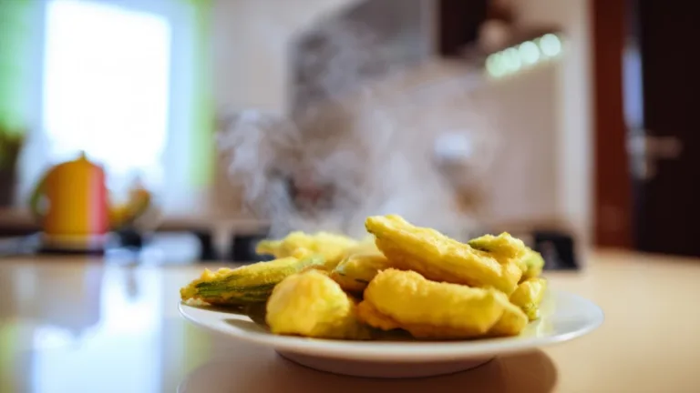 Фото блюда: Хрустящие кабачки в кляре на сковороде, как в летнем кафе