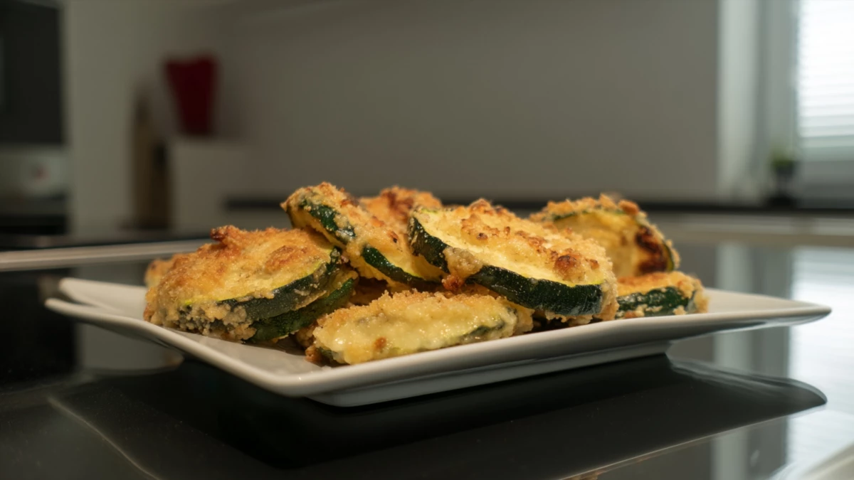 Фото блюда: Кабачки в сырной панировке