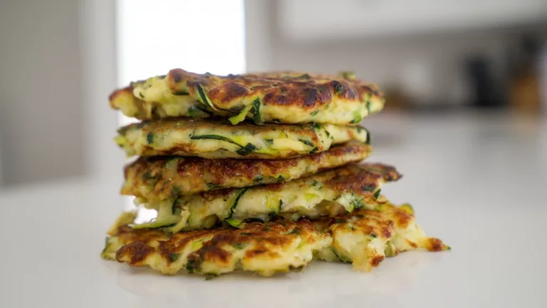 Фото блюда: Кабачковые котлеты с пармезаном: румяная корочка и нежная серединка