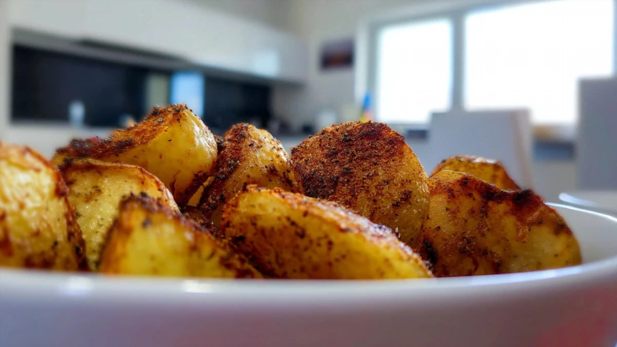 Фото блюда: Запеченный картофель с адинамото