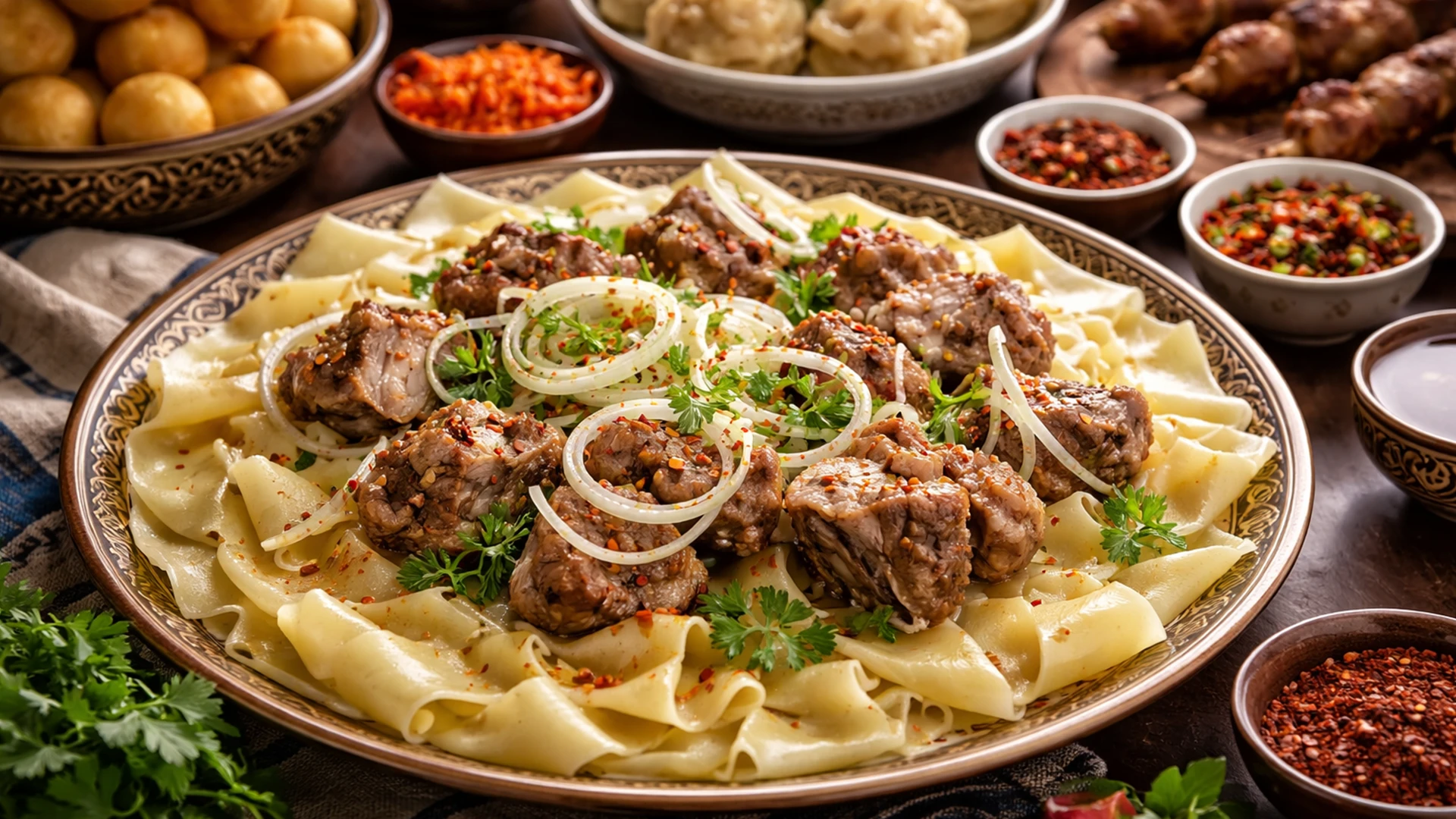 Обложка кухни: Казахская кухня