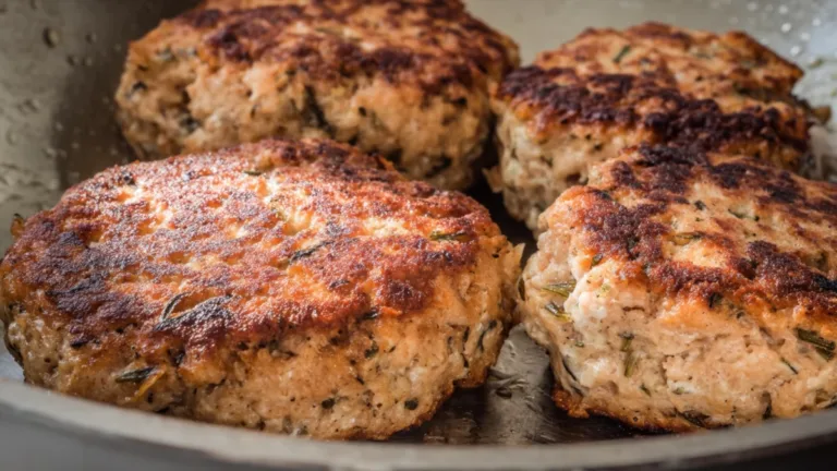 Фото блюда: Сочные котлеты из индейки с хлебной крошкой: нежные внутри и с румяной корочкой