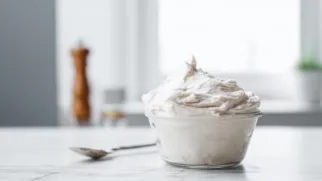 Фото рецепта: Крем намазка из творога и печени минтая как в кафе, воздушная и нежная