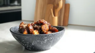 Фото рецепта: Сочная курица терияки со сладкой глазурью