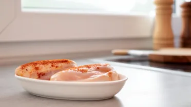 Фото блюда: Куриные грудки на пару с паприкой: сочный диетический рецепт без лишнего жира