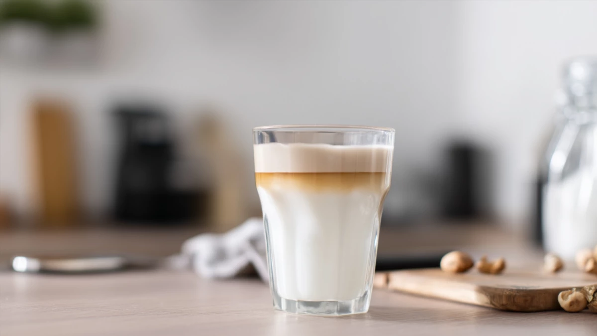Фото блюда: Ореховый латте с нежной пенкой как в кофейне