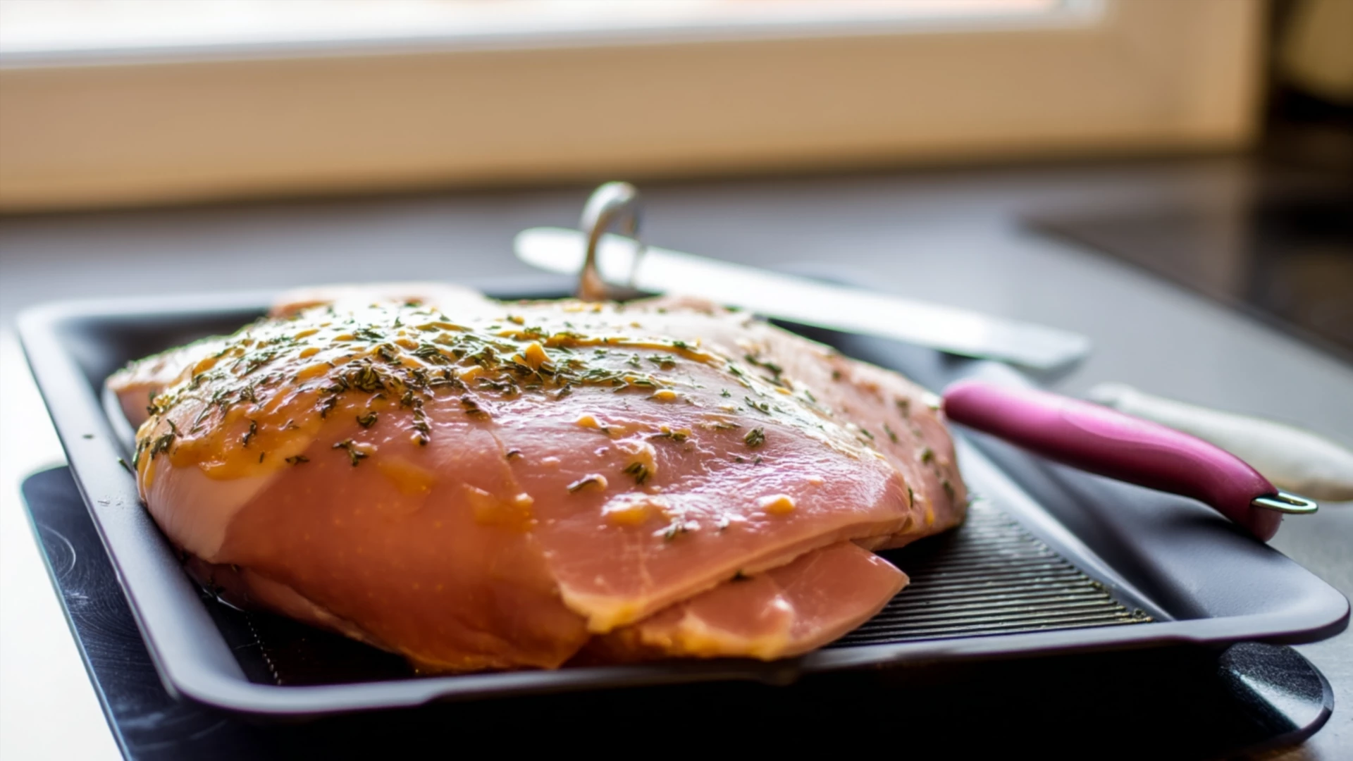 Фото блюда: Нежный маринад из абрикосового сока для сочной индейки