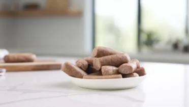 Фото блюда: Мини-сосиски для завтрака: румяные, сочные и быстрые