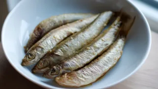 Фото рецепта: Мойва в сливочном маринаде