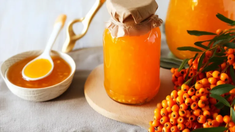 Фото блюда: Рецепт облепихового чая с валерианой: как приготовить успокаивающий напиток