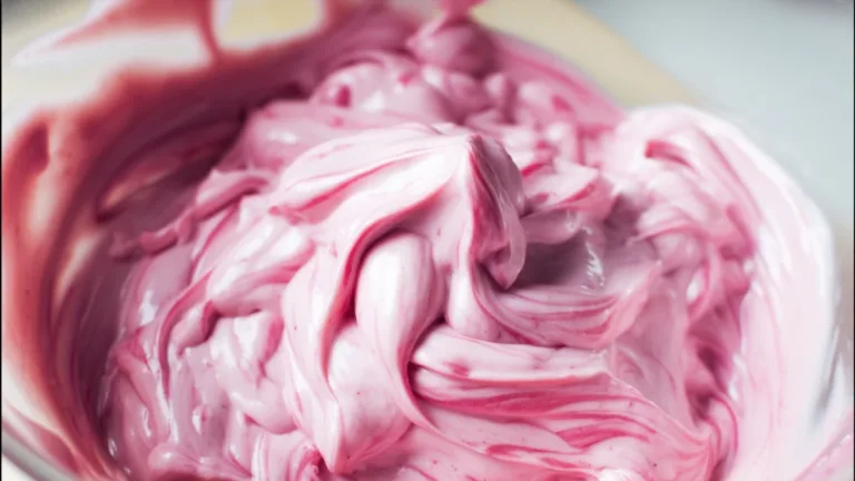 Фото блюда: Облепиховый крем-соус – Нежный ягодный соус для десертов и блинов