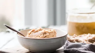 Фото рецепта: Нежный паштет с куриным бульоном