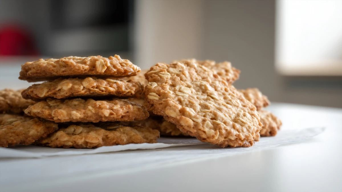 Фото блюда: Овсяное печенье с хрустящими краями и мягкой серединой