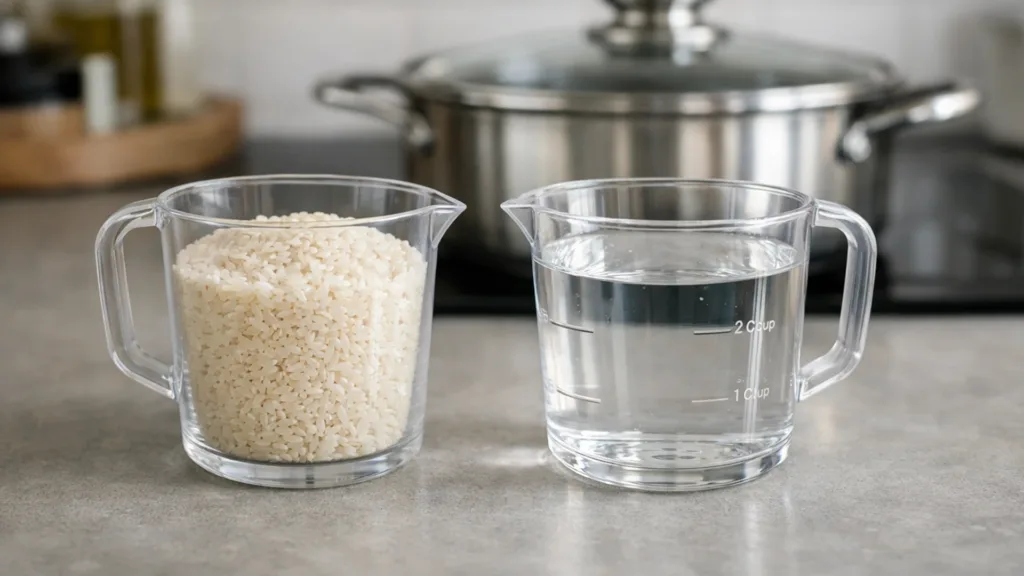 Пропорции риса и воды: мерные стаканы для точного измерения