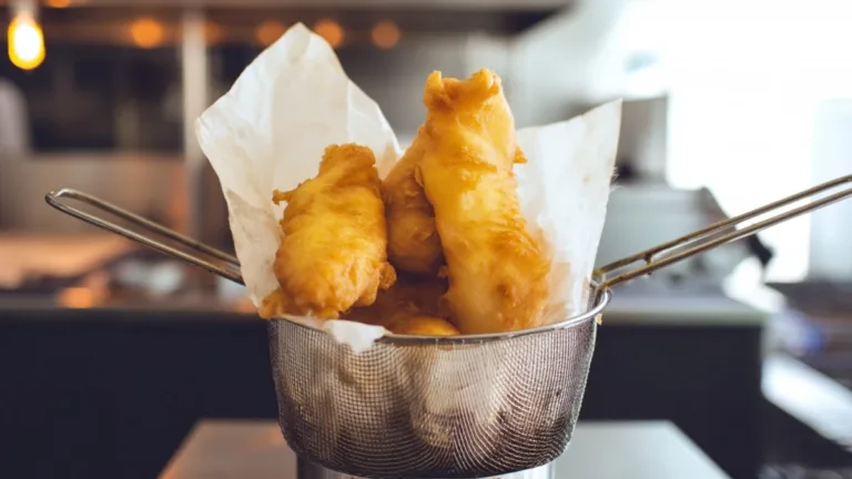 Фото блюда: Как приготовить путассу в кляре с хрустящей корочкой