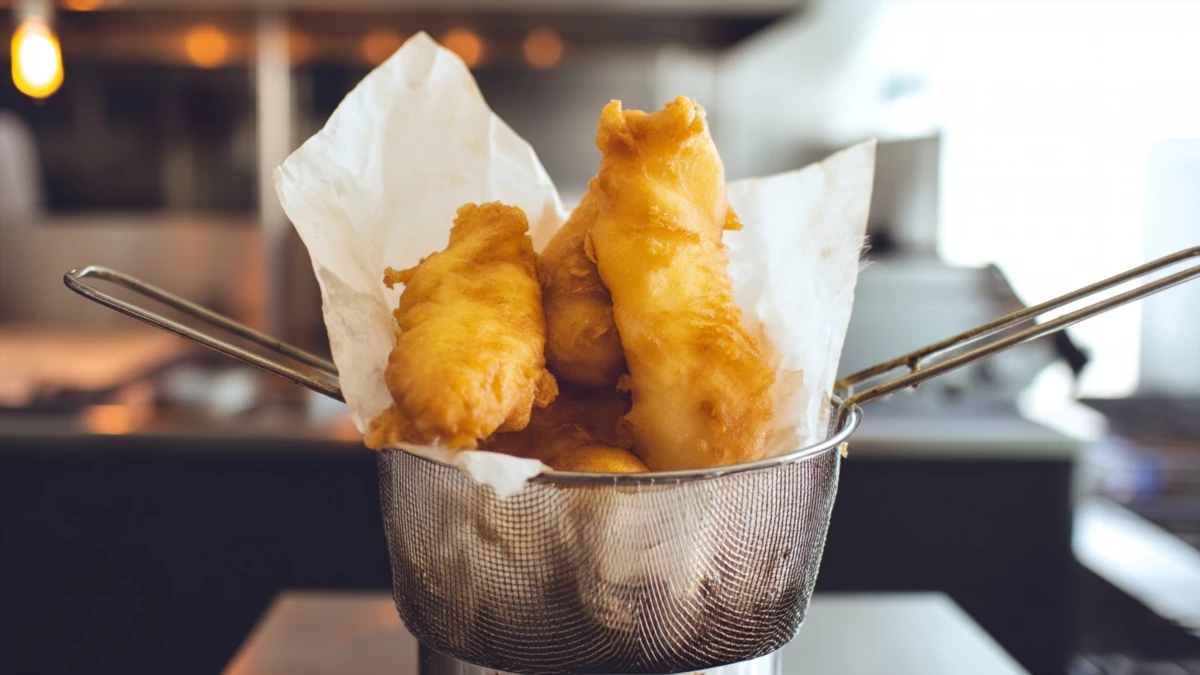 Фото блюда: Как приготовить путассу в кляре с хрустящей корочкой