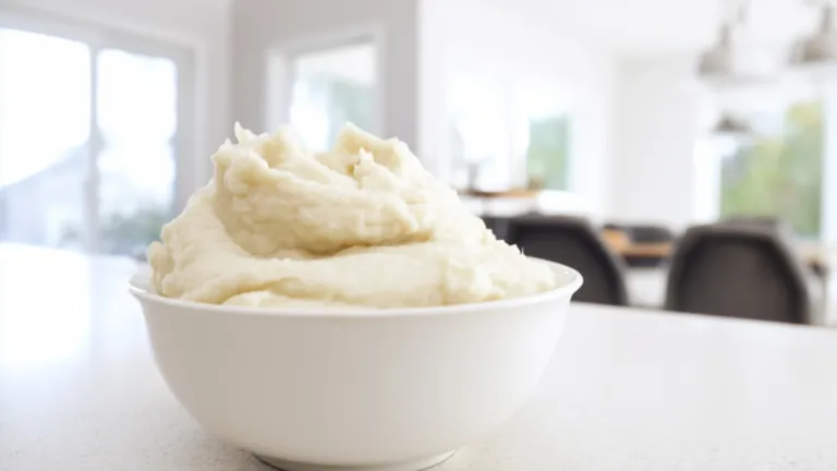 Фото блюда: Нежное пюре из сельдерея со сливками