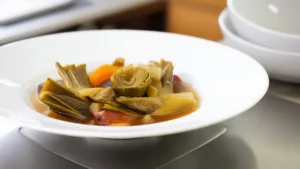 Фото блюда: Рагу из артишоков с овощами