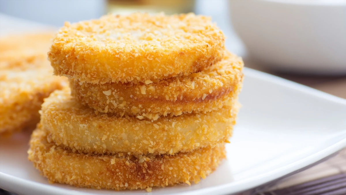 Фото блюда: Репа жареная в сухарях – Хрустящий деликатес