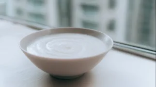 Фото рецепта: Рисовая каша с льном – полезный завтрак с кремовой текстурой