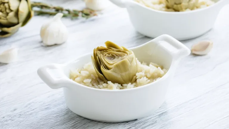 Фото блюда: Ризотто с артишоками – вкусное и нежное блюдо