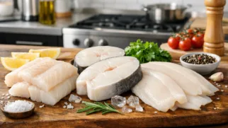 Обложка статьи: Популярные рыбы с белым мясом для приготовления