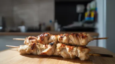 Фото блюда: Шашлык из курицы на кефире — вкусный и сочный