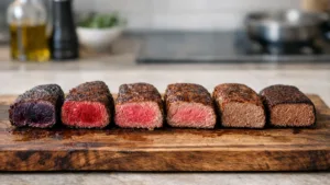 Статья: Степени прожарки мяса: полный гид по стейкам, температурам и выбору прожарки