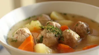 Фото рецепта: Суп с фрикадельками