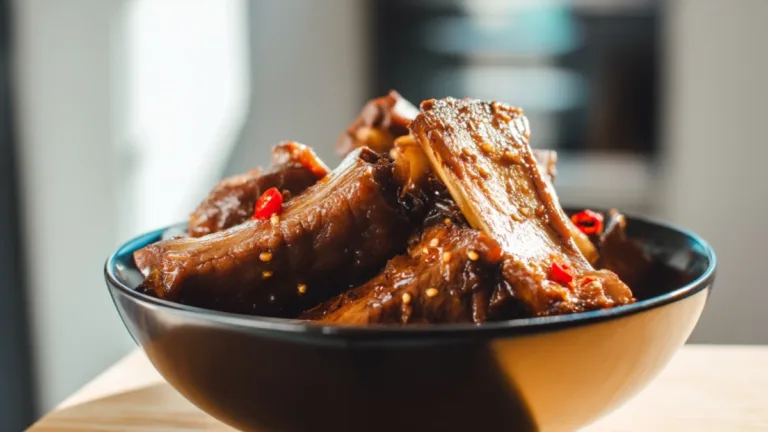 Фото блюда: Свиные рёбра в перечной глазури