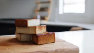 Фото рецепта: Тофу в солодовом маринаде с обжаренными краями