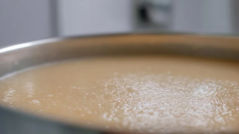 Фото блюда: Толокняный кисель как в детстве: густой, сливочный и очень полезный