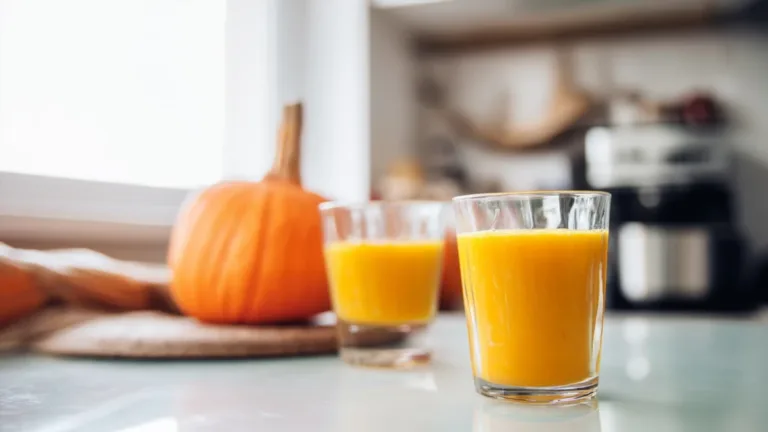 Фото блюда: Рецепт тыквенного сока — как приготовить вкусный и полезный напиток